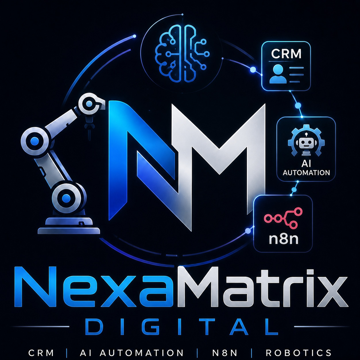NexaMatrix Digital: Salesforce, AI automation, n8n and robotics